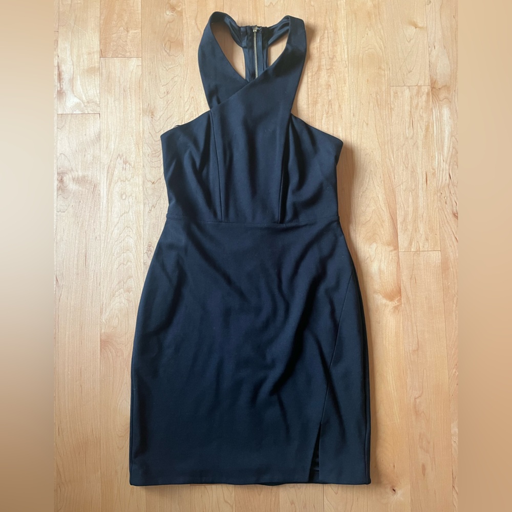 Express black bodycon dress
